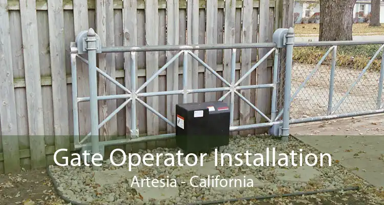 Gate Operator Installation Artesia - California